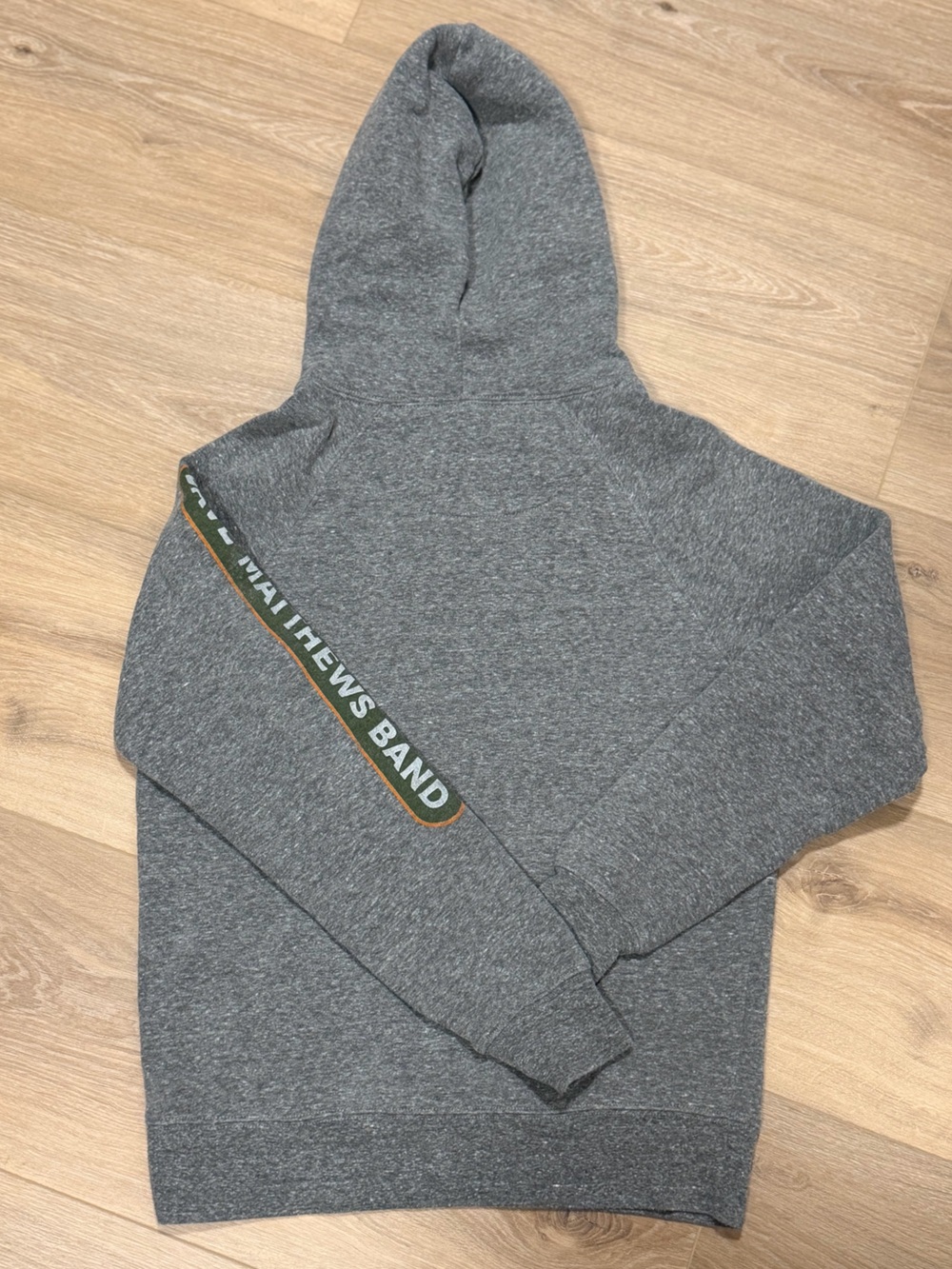 Dave Matthews Band [DMB] Concert Heather Gray Logo Hoodie - Picture 3 of 3